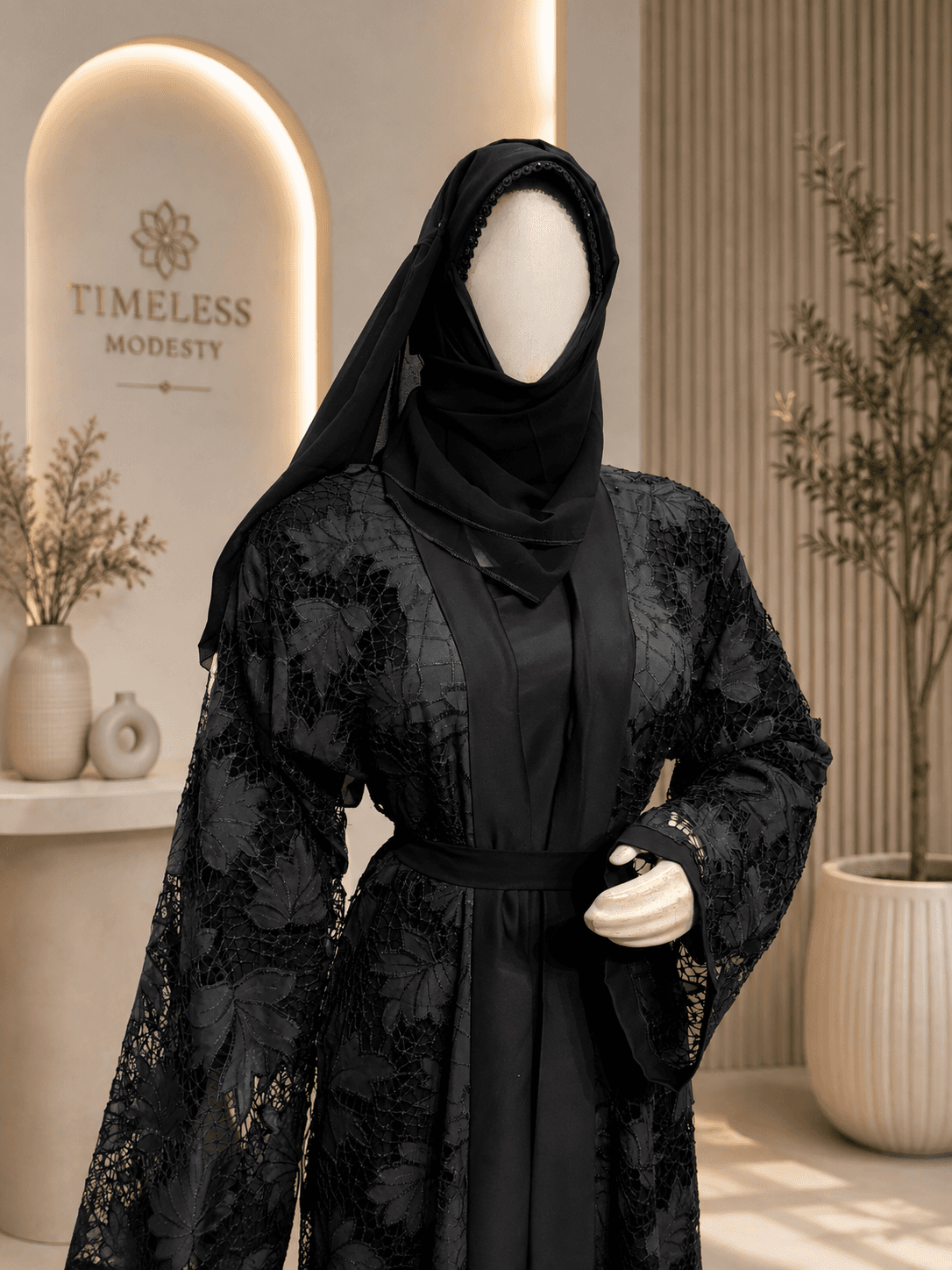 Party Wear Hijab Caps